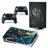 PS5 Skin Sticker Decal Cover for PlayStation 5 Console and 2 Controllers PS5 Vinyl Sticker PS5 Digital skin