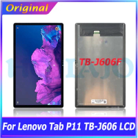 11" For Lenovo Tab P11 TB-J606F TB-J606N TB-J606L Display With Touch Screen Digitizer Assembly Replacement Part LCD