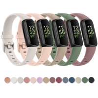 For Fitbit inspire 3/inspire 2 Strap Band Soft Silicone Watchband Adjustable Sport Wristband For Fitbit inspire 2 3 Bracelet
