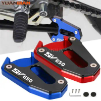 For SUZUKI SV650X 2018-2022 SV650 SV sv650 2016-2022 Motorcycle Side Stand Extension Kickstand Plate Enlarger Support Extension