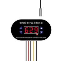 HOT-ZFX-W1308A Digital Cool Heat Sensor Red Display Temperature Controller Microcomputer Thermostat Adjustable