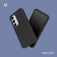 犀牛盾 Samsung Galaxy S24/S24 Plus/S24 Ultra SolidSuit防摔背蓋手機殼-碳纖維紋路