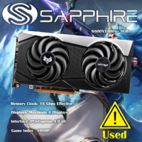 Sapphire 6600XT Nitro+ 8GB Video Cards AMD GPU Radeon RX6600XT RX6600 XT Graphics Card Desktop PC Computer Game