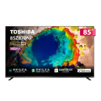 【TOSHIBA 東芝】REGZA 85型4K 144Hz QD Mini LED AirPlay2 智慧顯示器 登錄贏得魔物獵人序號(85Z870NP)