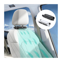 【ANTIAN】USB車載無葉散熱風扇 車用座椅靜音小風扇 汽車後座排風扇電風扇(618限定)