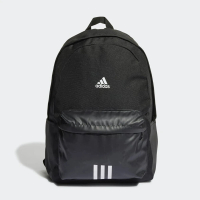 【adidas 愛迪達】後背包 運動包 書包 旅行包 登山包 黑 HG0348