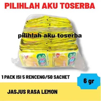 JASJUS JAS JUS Rasa LEMON kemasan renceng - ( HARGA 1 pack )