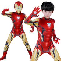 Kids Costume Bodysuit Spandex Halloween Cosplay Jumpsuit Zentai Suits 3D Style Dress Up