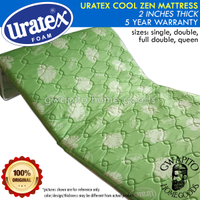 Uratex Cool Zen Banig Mattress Trifold 2 inches thick 100% Original ( 36x75 / 48x75 / 54x75 / 60x75 ) ( single / double / queen / family ) uratex - bed - foam - mattress - futon ( gwapito home goods / gwapitohomegoods )