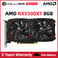 MLLSE AMD RX5500XT 8G Gaming Graphics Card 8GB 128Bit GDDR6 GPU Radeon rx5500xt Desktop Video Cards For Computer ETH Mining