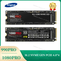 New 990pro 1080pro 8TB 4TB 2TB 1TB thương hiệu ban đầu SSD M2 2280 PCIe 4.0 NVMe trạng thái rắn đĩa cứng cho Trò chơi giao diện điều khiểnmáy tính xách tay