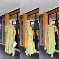 Dress wanita Salwa Dress Payet Swaroski Gamis Kondangan Pengajian Ceruty Wanita Dewasa Terbaru 2025 