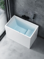 【浴缸】迷你小浴缸日式小戶型深泡坐式亞克力家用獨立式成人衛生間浴盆