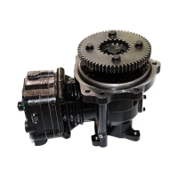 Machinery Engine Air Pump 5010824 5016614 Heavy Truck 133MM 14.0L Detroit Series 60 Air Brake Compressor 23535534