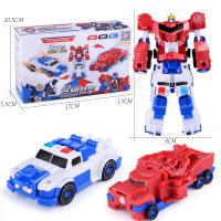 Transformers Kereta kombinasi magnetik yang kuat Optimus Ares 2 IN 1 Pahlawan mecha