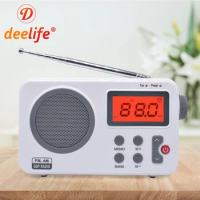 Deelife AM FM Radio Receiver Portable Pocket Digital AM/FM