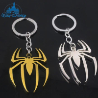 Disney Movie Marvel Spider-Man Keychain Pendant Spider Keyring Cosplay Props For Men Women Backpack Jewelry Gift Accessories