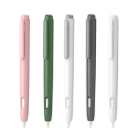 For Apple Pencil 2 Case Pencil Case Tablet Stylus Pen Protective Cover Silicone Case With Retractable Tip Protection Secures Cap