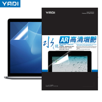 【YADI】MacBook Air 15 M2/A2941/M3/A3114 高清增豔 抗反光 靜電吸附 水之鏡 筆電保護貼