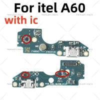 บอร์ดชาร์จ, สำหรับ Itel A60 A662 A662L, ที่ชาร์จแท่นวาง USB, แจ็คเสียบพอร์ต, พร้อมบอร์ดชาร์จไมโครโฟน
