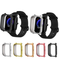 Plating TPU Protector Cove For Xiaomi Huami Amazfit GTS 2 Mini / Bip U/S/Pro Smart Watch Protective Case Full Coverage Shell