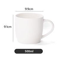 Macro แก้วกาแฟเซรามิค สไตล์มินิมอล ขนาด 500 มล.