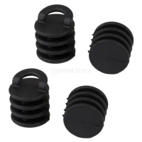 4 x Large/Small Kayak Canoe Boat Fishing Rubber Boat Scuppers Stopper Plugs Bungs Drain Hole Replacement Accessories