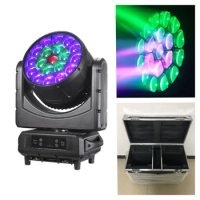 6pcs with flycase IP65 19*40w k15 RGBW 4in1 B-eye IP65 LED beam moving head zoom stage event club outdoor moving head beam light