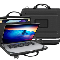 Portable EVA Computer Storage Bag 11-16 Inch Hard Shell for Macbook Air/pro Huawei Matebook Notebook Laptop Case Shoulder Strap