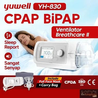 Yuwell YH-830 CPAP BiPAP Bi-level Ventilator BreathCare II BiLevel Breath Therapy Alat Bantu Napas S