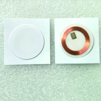 10pcs125 KHZ paper label Sticker Tags RFID Read Only Tk4100 EM4200 Proximity Round Sticker Dia25/30mm