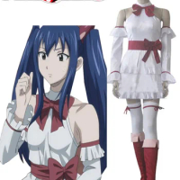 Fairy Tail Wendy Marvell Dress Cosplay Costume Tailor Made