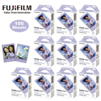 10/20/30/50/100 Sheets Fujifilm Instax Mini Color Film Soft Lavender Film For Fuji Mini 12 11 40 90 25 70 Evo Camera Instax Film