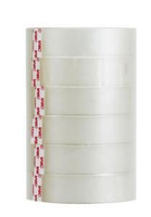 3M 500透明膠帶(6捲/包)【24mm X 40yd】
