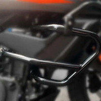 TAORIDER-MOTO Motorcycle Lower Engine Highway Guard Crash Bar Bumper Frame Protector For KTM 390 ADV Adventure 2020 2021 2022
