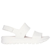 【SKECHERS】Arch Fit Footsteps 女 運動休閒涼鞋 緩震 支撐 舒適 白(111461WHT)