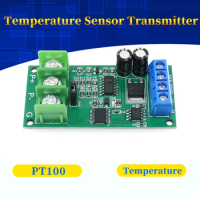 PT100 Platinum Thermal Resistance RTD Temperature Sensor Transmitter RS485 MODUBS RTU Module