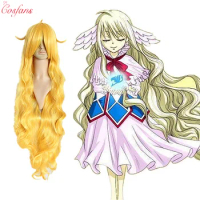 Anime Fairy Tail Cosplay Mavis Vermilion Cos Halloween Party Full set Japanese anime cosplay clothes wigs Halloween Party Costum