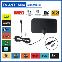 4k Full Hd Channel Unique Digital Hd Antena Picture 1080p F - Head With Adapter 4k 13ft Cable Dvb-t2 Hdtv Hdtv Antenna