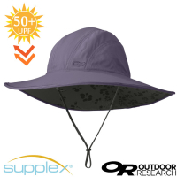 【美國 Outdoor Research】超輕3D全防曬抗UV透氣大盤帽_蒼紫
