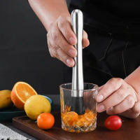 Stainless Steel Fruit Masher, Lemon Juice Blender, Cocktail Shaker, Ice Cubes Crushed Popsicle, DIY Bar Tools, Home Accessories