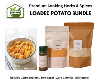 Dapur Herbal Loaded Potato Bundle | Potato Flakes | Nacho Cheese Powder | Parsley Flakes | Must Have