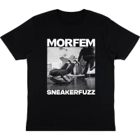 TSHIRT | OVERSIZE | KAOS MORFEM - SNEAKERFUZZ | T-SHIRT BAND MORFEM | KAOS BAJU BAND HITAM MORFEM