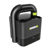 WORX WU035 2.0Ah鋰電x1 2A充電器x1 20V 無刷車吸塵機 BLACK (V000) 