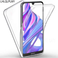 Double Sided Clear Case For Huawei Y6P Y9S Y6 Y9 Prime 2019 P Smart Z Pro 2021 P20 P30 P40 Lite E Front Back Cover