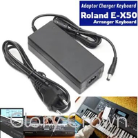 Adaptor Charger Arranger Keyboard Roland E-X50 Adapter EX50 Piano EX-50