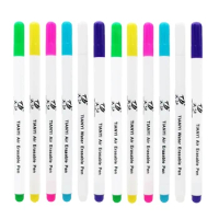 6/12pcs/set Ink Disappearing Fabric Marker Pen DIY Art Cross Stitch Sewing Water Washable Erasable Pen Dressmaking Tailor's Pen
