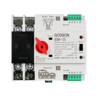 automatic transfer 220 V switching switch household millisecond level uninterruptible ATS Dual power supply circuit breaker