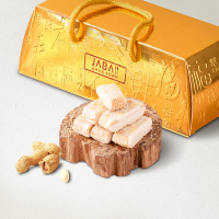 JABA 聚財金磚禮盒＿娃娃酥心糖(150g/盒，共4盒)