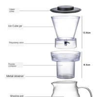 Glass Iced Ice Dutch Regulatable Cold Brew Coffee Pot Maker Percolators Pots Machine Brewer Drip Filter Dripper